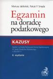 Okładka książki Egzamin na doradcę podatkowego Kazusy