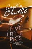 Five Little Pigs. Autor: Agatha Christie. Dadada.pl Okładka książki Five Little Pigs
