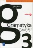 Okładka książki Gramatyka i stylistyka podręcznik gim. kl.3