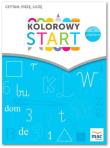Kolorowy start z plusem. Czytam, piszę, liczę MAC. Autor: Wiesława Żaba-Żabińska. Dadada.pl Okładka książki Kolorowy start z plusem. Czytam, piszę, liczę MAC