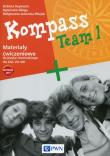 Kompass Team 1 AB w.2017 PWN. Autor: Agnieszka Sibiga   Elżbieta Reymont   Małgorzata. Dadada.pl Okładka książki Kompass Team 1 AB w.2017 PWN