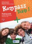Kompass Team 1 Podręcznik do języka niemieckiego dla klas 7-8 z płytą CD. Autor: Agnieszka Sibiga   Elżbieta Reymont   Małgorzata. Dadada.pl Okładka książki Kompass Team 1 Podręcznik do języka niemieckiego dla klas 7-8 z płytą CD