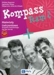 Kompass Team 2 Materiały ćwiczeniowe do języka niemieckiego dla klas VII-VIII. Autor: Jezierska-Wiejak Małgorzata, Agnieszka Sibiga   Elżbieta Reymont   Małgorzata. Dadada.pl Okładka książki Kompass Team 2 Materiały ćwiczeniowe do języka niemieckiego dla klas VII-VIII