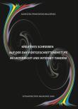 Okładka książki Kreatives Schreiben auf der DaF-Fortgeschrittenenstufe im Unterricht und Internet-Tandem