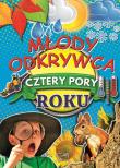 Młody odkrywca Cztery pory roku. Autor: Joanna Werner. Dadada.pl Okładka książki Młody odkrywca Cztery pory roku