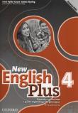 New English Plus 4 Materiały ćwiczeniowe werjsa podstawowa 2017. Autor: Wetz Ben, Pye Diana, James Styring. Dadada.pl Okładka książki New English Plus 4 Materiały ćwiczeniowe werjsa podstawowa 2017