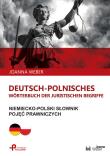 Okładka książki Niemiecko-polski słownik pojęć prawniczych / Deutsch-polnisches Wörterbuch der juristischen Begriffe