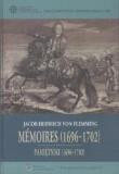Okładka książki Pamiętniki (1696-1702). Memoires (1696-1702)