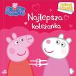 Okładka książki Peppa Pig. Najlepsza koleżanka.ODKRYJ i CZYTAJ - OPRAWA TWARDA, strony kartonowe