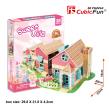 Opakowanie Puzzle 3D Sweet Villa Domek dla lalek 84 elementy