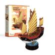 Opakowanie Puzzle 3D Żaglowiec Chinese Sailboat 62 elementy