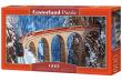 Puzzle 600 Panoramiczne Landwasser Viaduct, Swiss Alps. Wydawca: Castorland. Dadada.pl Opakowanie Puzzle 600 Panoramiczne Landwasser Viaduct, Swiss Alps