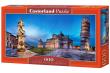 Puzzle 600 Panoramiczne:Pisa and Piazza dei Miracoli. Wydawca: Castorland. Dadada.pl Opakowanie Puzzle 600 Panoramiczne:Pisa and Piazza dei Miracoli