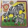 Opakowanie Puzzle drewniane małe Zebry
