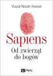 Sapiens Od zwierząt do bogów. Autor: Yuval Noah Harari. Dadada.pl Okładka książki Sapiens Od zwierząt do bogów