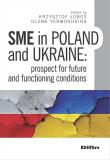 SME in Poland and Ukraine. Autor: Krzysztof Łobos, Yermoshkina Olena. Dadada.pl Okładka książki SME in Poland and Ukraine