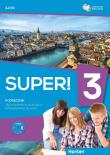 Super! 3 Podręcznik + Audio CD. Autor: Przemysław E. Gębal, Kołsut Sławomira, Birgit Kir. Dadada.pl Okładka książki Super! 3 Podręcznik + Audio CD