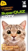 SuperQUIZ Koty. Autor: Małgorzata Biegańska-Hendryk. Dadada.pl Okładka książki SuperQUIZ Koty