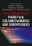 Okładka książki Suwerenność państwa członkowskiego Unii Europejskiej