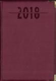 Opakowanie Terminarz 2018 - A5 Lux Złocony - bordowy