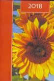 Opakowanie Terminarz 2018 - B7 Kolorowy - słoneczniki