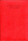 Opakowanie Terminarz nauczyciela 2017/2018 A5 Vivella czerwony