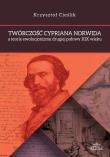 Twórczość Cypriana Norwida a teorie ewolucjonizmu drugiej połowy XIX wieku. Autor: Krzysztof Cieślik. Dadada.pl Okładka książki Twórczość Cypriana Norwida a teorie ewolucjonizmu drugiej połowy XIX wieku