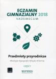 Okładka książki Vademecum 2018 GIM Przedmioty przyrod. cz.1 OPERON