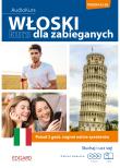 Włoski Kurs dla zabieganych. Autor: Honorata Wojszczyk, Anna Wieczorek, Katarzyna Kocyba-Grych. Dadada.pl Okładka książki Włoski Kurs dla zabieganych