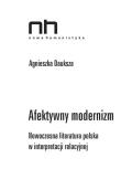 Okładka książki Afektywny modernizm