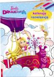 Okładka książki Barbie Dreamtopia Koloruję rozwiązuję