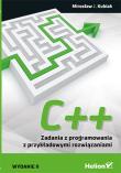 Okładka książki C++ Zadania z programowania z przykładowymi rozwiązaniami