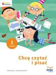 Chcę czytać i pisać. Trzylatek. Autor: Beata Szurowska. Dadada.pl Okładka książki Chcę czytać i pisać. Trzylatek