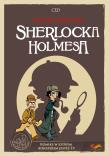 Okładka książki Cztery śledztwa Sherlocka Holmesa Komiks paragrafowy