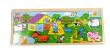 Opakowanie Drewniana układanka puzzle Farma