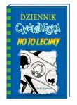 Dziennik cwaniaczka 12. No to lecimy. Autor: Jeff Kinney. Dadada.pl Okładka książki Dziennik cwaniaczka 12. No to lecimy