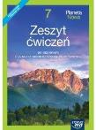 Geografia SP 7 Planeta Nowa ćw. NE. Autor: Knopik Justyna, Skomoroko Kamila, Ryszard Przybył. Dadada.pl Okładka książki Geografia SP 7 Planeta Nowa ćw. NE