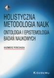 Okładka książki Holistyczna metodologia nauk