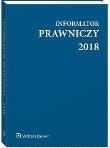 Okładka książki Informator Prawniczy 2018 A5 - niebieski