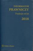 Opakowanie Informator Prawniczy 2018 Tradycja od lat granatowy