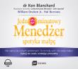 Jednominutowy Menedżer spotyka małpę Audiobook. Autor: Ken Blanchard, William Oncken Jr., Hal Burrows. Dadada.pl Okładka książki Jednominutowy Menedżer spotyka małpę Audiobook