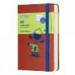 Opakowanie Kalendarz dzien.12MP tw.oranż. fistaszki MOLESKINE