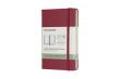 Opakowanie Kalendarz tygodniowy Moleskine bordowy