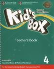 Kids Box 4 Teacher’s Book. Autor: Frino Lucy, Williams Melanie, Nixon Caroline, Tomlinson Michael. Dadada.pl Okładka książki Kids Box 4 Teacher’s Book