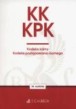 Kodeks karny, Kodeks Postępowania Karnego. Autor: praca zbiorowa. Dadada.pl Okładka książki Kodeks karny, Kodeks Postępowania Karnego