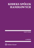 Okładka książki Kodeks spółek handlowych