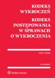 Okładka książki Kodeks wykroczeń Kodeks postępowania w sprawach o wykroczenia