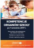Okładka książki Kompetencje organów szkoły po 1 września 2017 r.