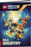Lego Nexo Knights Siła drużyny. Autor: Opracowanie zbiorowe. Dadada.pl Okładka książki Lego Nexo Knights Siła drużyny