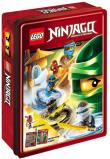 Lego Ninjago Zestaw książek z klockami Lego. Autor: Opracowanie zbiorowe. Dadada.pl Okładka książki Lego Ninjago Zestaw książek z klockami Lego